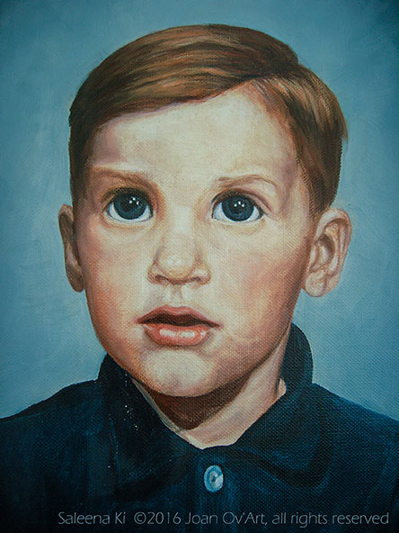 1970 Portrait of Rusty-Oils-by Joan aka Saleena Kí